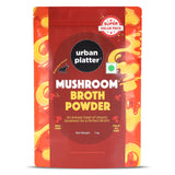 Urban Platter Mushroom Bouillon & Broth Powder, 1kg (Plant-Based | Instant Soup Base | MSG-free | Umami-Rich)