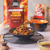 Urban Platter Mushroom Broth Powder, 1kg (Umami-Rich | Perfectly Plant-Based Instant Soup Base)