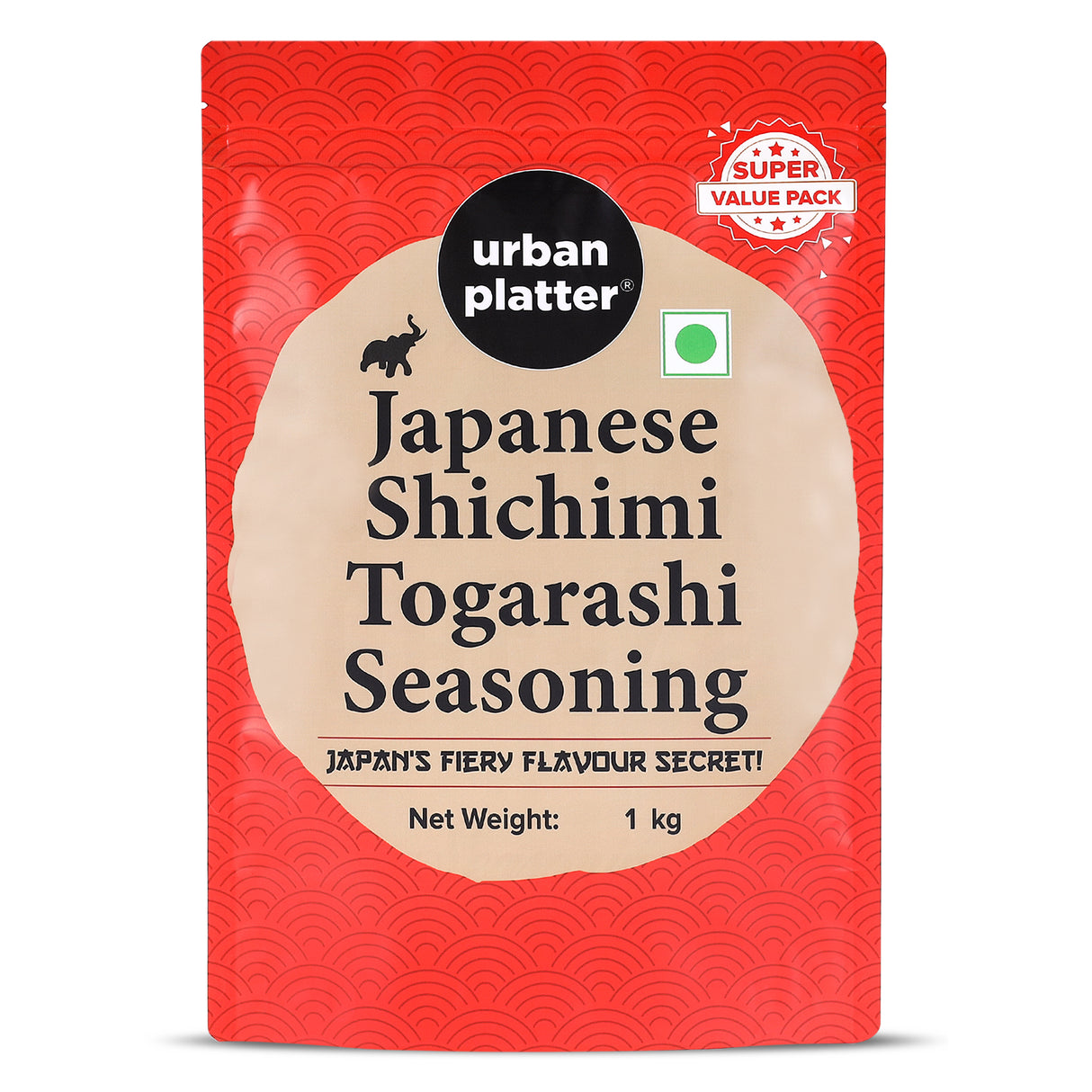 Urban Platter Japanese Shichimi Togarashi Seasoning, 1 Kg (An all-purpose seasoning, Spicy, Flavourful, Seasoning for Snacks, Signature Japanese Spice Blend)