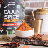 Urban Platter Cajun Spice Seasoning, 1 kg (Bold Blend of French, African and Southern American Flavours | Spicy and Aromatic | Great for Fries, Grills and Stir-Fries | Super-Value Pack)