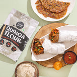 White Quinoa Flour, 500g (Naturally Gluten-Free | High in Protein & Fiber | Ideal for Baking)