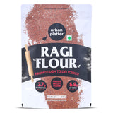 Urban Platter Ragi Flour, 500g (Nachni Atta | Finger Millet Flour | Ancient Supergrain | Good Source of Calcium, Iron and Fibre)