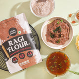 Urban Platter Ragi Flour, 500g (Nachni Atta | Finger Millet Flour | Ancient Supergrain | Good Source of Calcium, Iron and Fibre)
