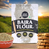 Urban Platter Bajra Flour, 500g (Pearl Millet Flour | Ancient Supergrain | Good Source of Iron, Fibre and Protein)