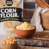 Urban Platter Golden Corn Flour, 500g (Stone-Ground Makka Atta | Naturally Gluten-Free | Made from Whole Corn) - product image 3