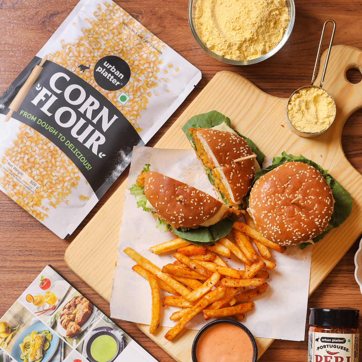 Urban Platter Golden Corn Flour, 500g (Stone-Ground Makka Atta | Naturally Gluten-Free | Made from Whole Corn) - product image 4