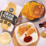 Urban Platter Besan, 500g (Split Bengal Gram or Gram Flour | Good Source of Fibre and Protein |Gluten- free Pantry Essential)