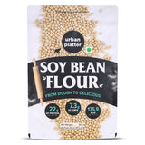Soy Bean Flour, 500g (22g of Protein Per Serving, Good Source of Fiber, Ideal for Baking, Gluten-free and High Protein Recipes)