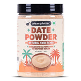 Urban Platter Dried Arabian Date Powder (Super-Fine Kharek Powder | Perfect Sweetener | Free-flowing | Date Sugar)