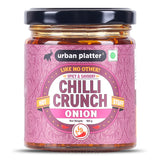 Onion Chilli Crunch, 180g (Spicy and Irresistibly Crunchy | Preservative-free | MSG-free)