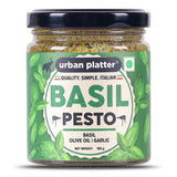 Basil Pesto, 185g (Plant Based, Preservative-free, Italian Inspired Pasta Sauce & Spread, Ready-to-Use)