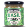 Basil Pesto, 185g (Plant Based, Preservative-free, Italian Inspired Pasta Sauce & Spread, Ready-to-Use)