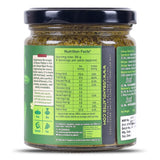 Basil Pesto, 185g (Plant Based, Preservative-free, Italian Inspired Pasta Sauce & Spread, Ready-to-Use)