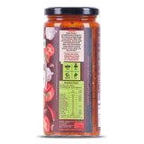 Arrabbiata Sauce, 390g (Plant Based | Preservative-free | Italian Inspired Sauce for Pasta, Pizza and More)