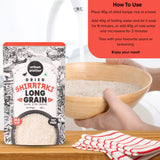 Urban Platter Dried Shirataki Rice, 200g (Konjac-Based | Just Soak and eat | Low-Calorie Rice Alternative | Keto-Friendly)