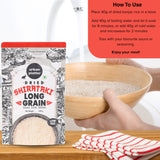 Dried Shirataki Rice, 200g ( Konjac-Based Rice Alternative | Quick Preparation |  For Fried Rice, Pulao & Rice Bowls)