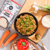 Urban Platter Dried Shirataki Rice, 200g (Konjac-Based | Just Soak and eat | Low-Calorie Rice Alternative | Keto-Friendly)