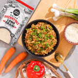 Dried Shirataki Rice, 200g ( Konjac-Based Rice Alternative | Quick Preparation |  For Fried Rice, Pulao & Rice Bowls)