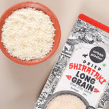 Dried Shirataki Rice, 200g ( Konjac-Based Rice Alternative | Quick Preparation |  For Fried Rice, Pulao & Rice Bowls)