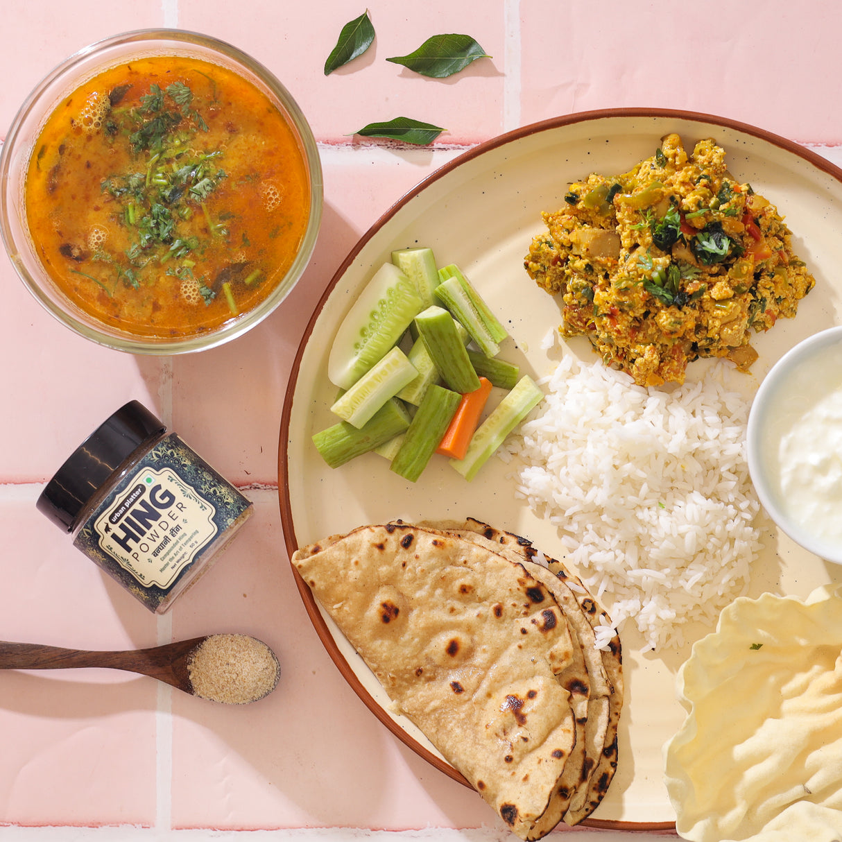 Urban Platter Everyday Hing Powder, 50g (Compounded Asafoetida Powder | Tempering Essential | Natural Digestive Aid | Perfect for Daily Indian Cooking)