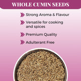 Urban Platter Whole Cumin seeds, 400g (Sabut Jeera | Whole spices | Everyday Use | Indian Khada Masala)