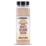 Urban Platter White Sesame (Safed Til) Seeds Shaker Jar, 600g