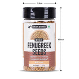 Whole Fenugreek Seeds, 125g (Methi Dana | Sprouting Microgreens | Traditional Indian Spice | For Curries, Pickles and Tempering)