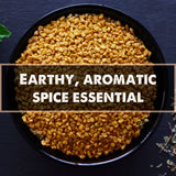 Whole Fenugreek Seeds, 125g (Methi Dana | Sprouting Microgreens | Traditional Indian Spice | For Curries, Pickles and Tempering)