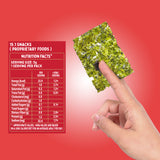 Urban Platter Roasted Seaweed Snack - Kimchi, 5g (Pack of 3, Ready to eat snack | Crispy Umami Nori Chips | Spicy Kimchi Flavour)