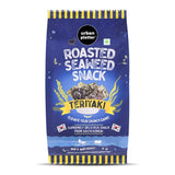 Urban Platter Roasted Seaweed Snack – Assorted Flavours (Classic Sea Salt, Teriyaki & Kimchi) | 5g Each, Pack of 3 | Ready-to-Eat, Crispy Umami Nori Chips