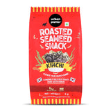 Urban Platter Roasted Seaweed Snack – Assorted Flavours (Classic Sea Salt, Teriyaki & Kimchi) | 5g Each, Pack of 3 | Ready-to-Eat, Crispy Umami Nori Chips