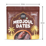 Urban Platter Jumbo Medjoul Dates, 500g (Hand-Sorted | Large-Sized & Succulent | Ideal for Premium Snacking & Festive Gifting)