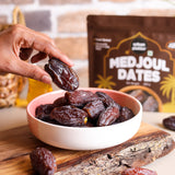 Urban Platter Jumbo Medjoul Dates, 500g (Hand-Sorted | Large-Sized & Succulent | Ideal for Premium Snacking & Festive Gifting)