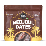 Urban Platter Jumbo Medjoul Dates, 250g (Hand-Sorted | Large-Sized & Succulent | Ideal for Premium Snacking & Festive Gifting)