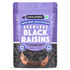 Seedless Black Raisins, (Sweet & Juicy | Sun-Dried & Seedless | Ideal for Baking | Ayurveda Superfood)