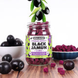 Urban Platter Freeze-Dried Jamun Cubes, 50g (Real Fruit | Naturally Tangy & Antioxidant-Rich | Crunchy Snack or Topping)