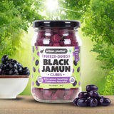 Urban Platter Freeze-Dried Jamun Cubes, 50g (Real Fruit | Naturally Tangy & Antioxidant-Rich | Crunchy Snack or Topping)