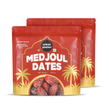 Urban Platter Medium Medjoul Dates, 1Kg (Hand-Sorted | Moist & Caramelly Texture | Perfect for Snacking & Gifting)