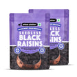 Urban Platter Seedless Black Raisins, 1Kg - front pack
