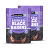 Urban Platter Seedless Black Raisins, (Garnish or Add to Fruit Salads, Oatmeals, Mueslis, Trail Mixes, Ice creams, Baked Goods, Kheer & Ladoos)