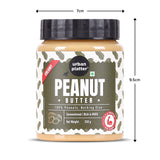 Urban Platter Natural Creamy Peanut Butter, [Unsweetened, No Added Oil]