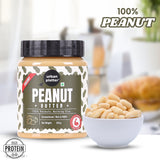Urban Platter Natural Creamy Peanut Butter, [Unsweetened, No Added Oil]