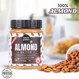 Urban Platter Almond Butter (With Skin) (Bold Nutty Flavour | Single Ingredient | Keto-Friendly | Unblanched Paste)