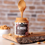 Urban Platter Almond Butter (With Skin) (Bold Nutty Flavour | Single Ingredient | Keto-Friendly | Unblanched Paste)