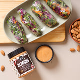 Urban Platter Almond Butter (With Skin) (Bold Nutty Flavour | Single Ingredient | Keto-Friendly | Unblanched Paste)