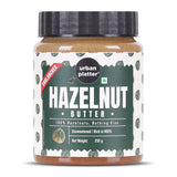 Urban Platter Hazelnut Butter (With Skin), 250g (Bold & Nutty Flavour | Single Ingredient | Keto-friendly | Unblanched Paste)