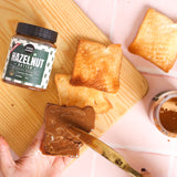 Urban Platter Hazelnut Butter (With Skin), 250g (Bold & Nutty Flavour | Single Ingredient | Keto-friendly | Unblanched Paste)