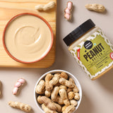 Urban Platter Crunchy Peanut Butter (Bold Roasted Flavour | Crunchy Texture | Single Ingredient | Keto-Friendly)