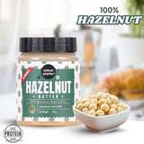 Urban Platter Hazelnut Butter (Without Skin), 250g (Bold Nutty Flavour | Single Ingredient | Keto-Friendly | Blanched Paste)