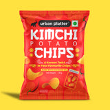 Urban Platter Kimchi Potato Chips, 30g (Bold Korean Flavour | Palm Oil-Free)